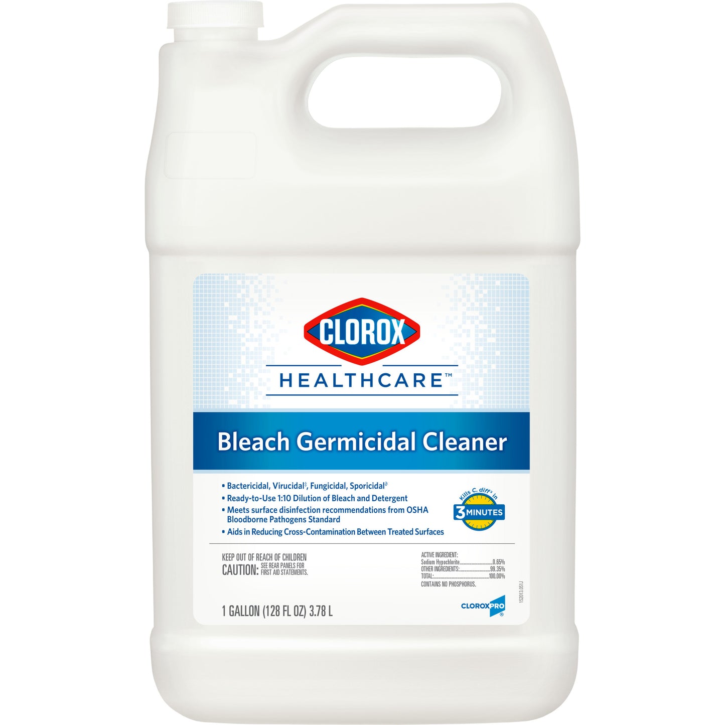 Healthcare Bleach Cleaner 128 oz. Refill Germicidal