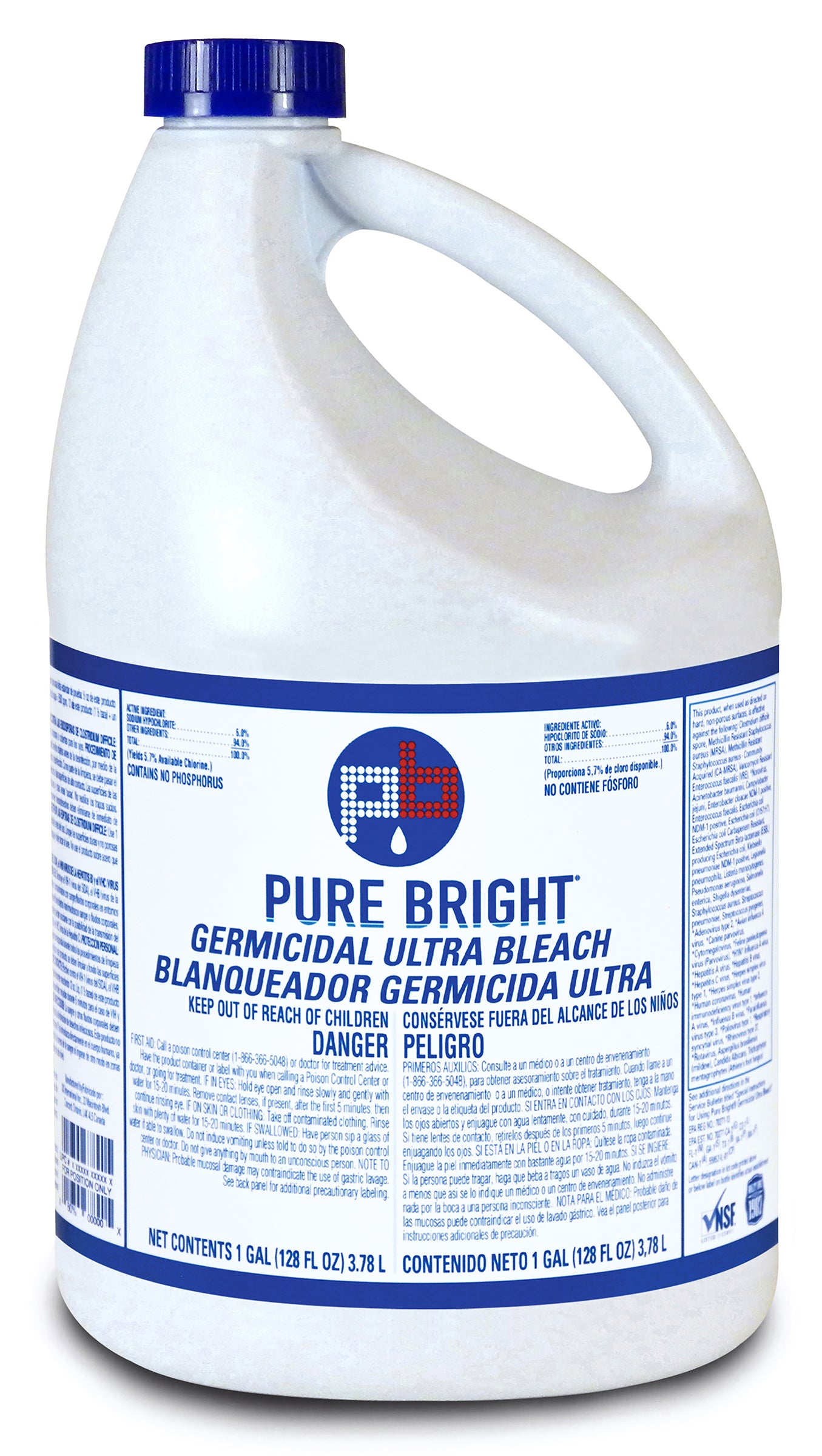 Pure Bright Bleach 6% 1 Gallon