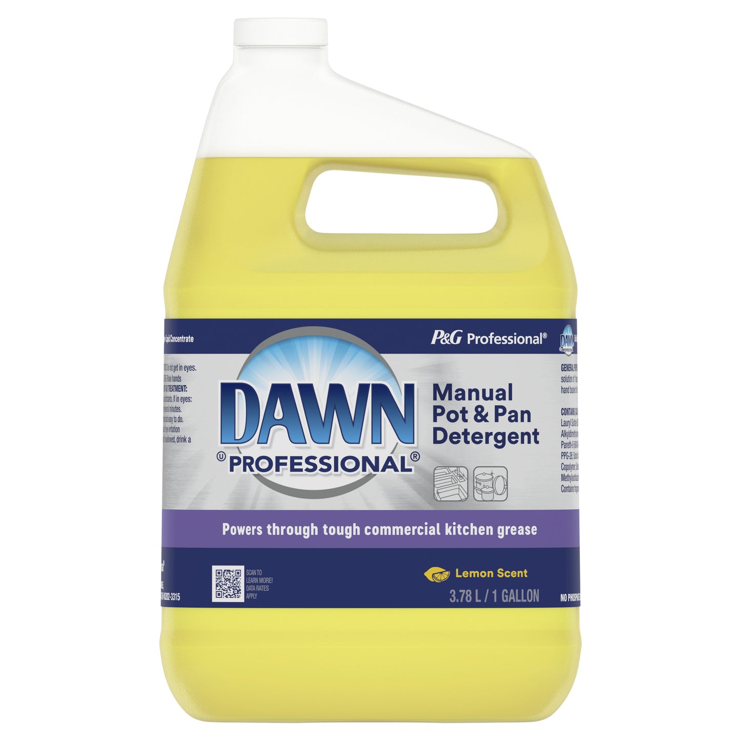 Dawn Professional Pot & Pan Cleaner 1 Gallon Lemon Scent