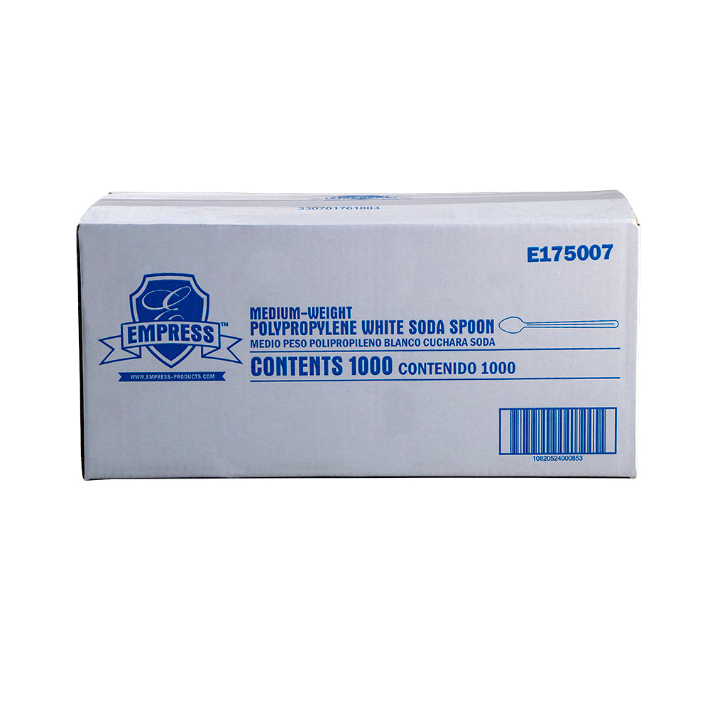 Medium Weight Sodaspoon Polypro White Dense Pack