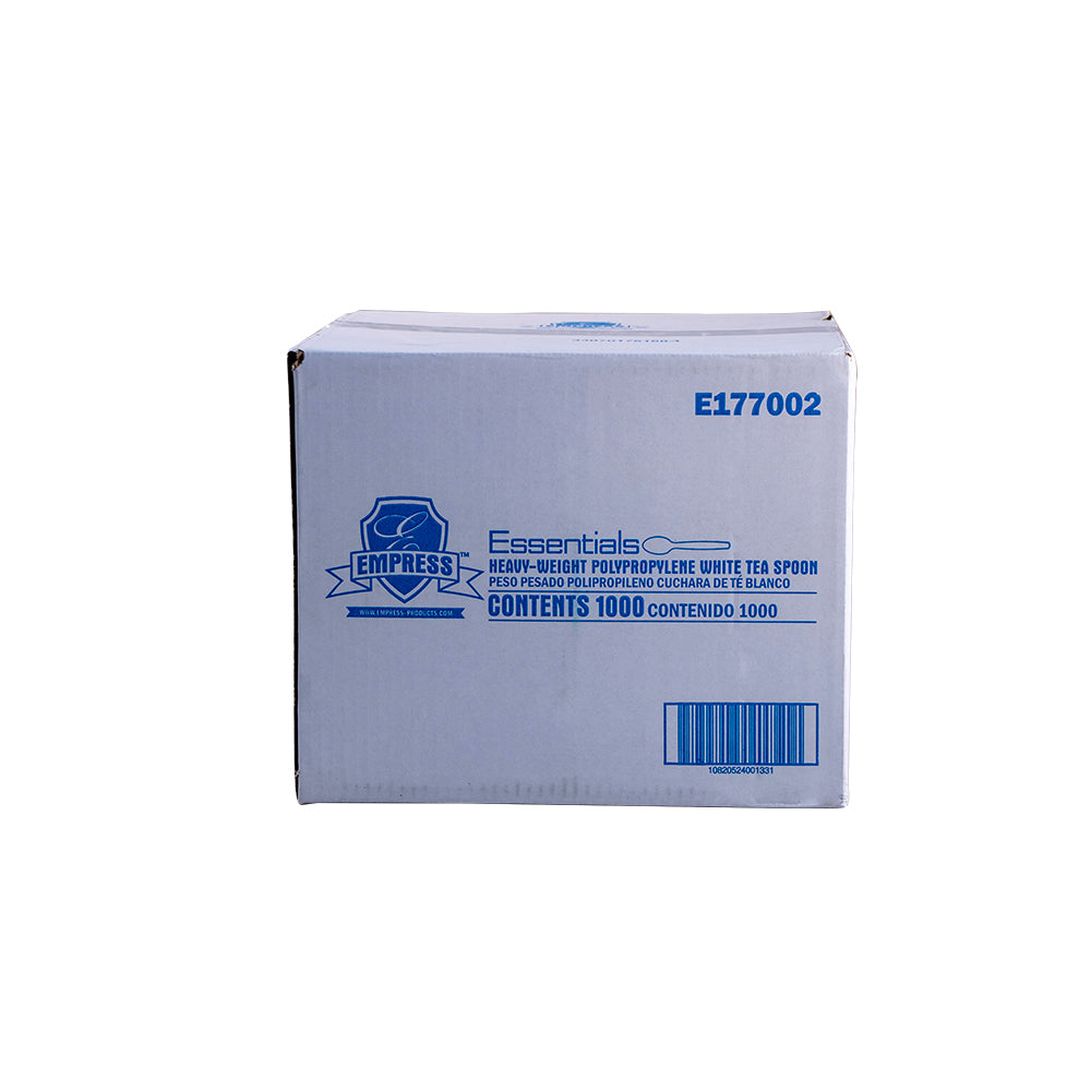 Heavy Weight Teaspoon Polypro White Dense Pack