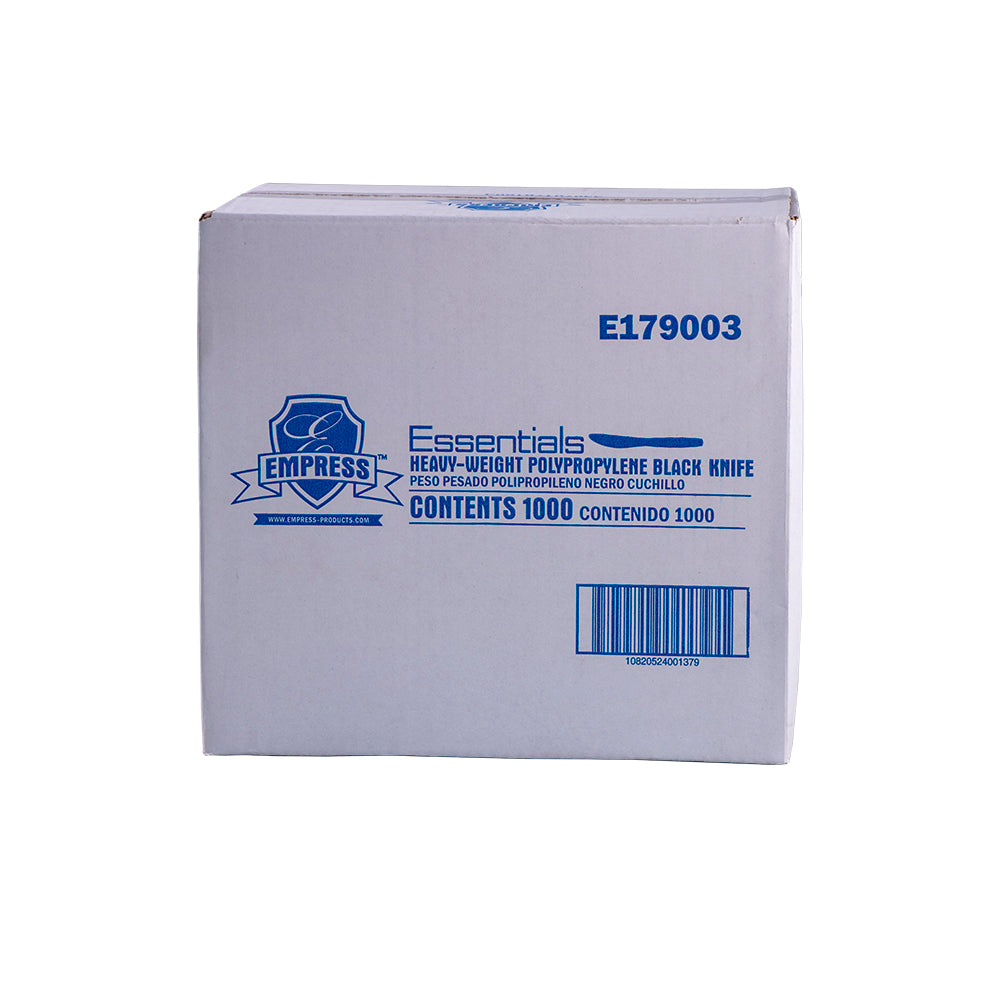Heavy Weight Knife Polypro Black Dense Pack
