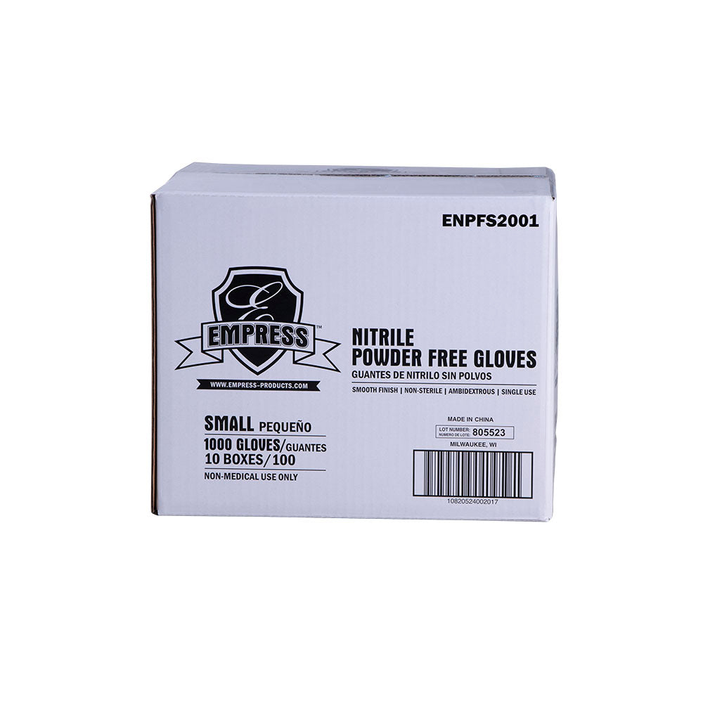 Nitrile Glove Blue Powder Free Small