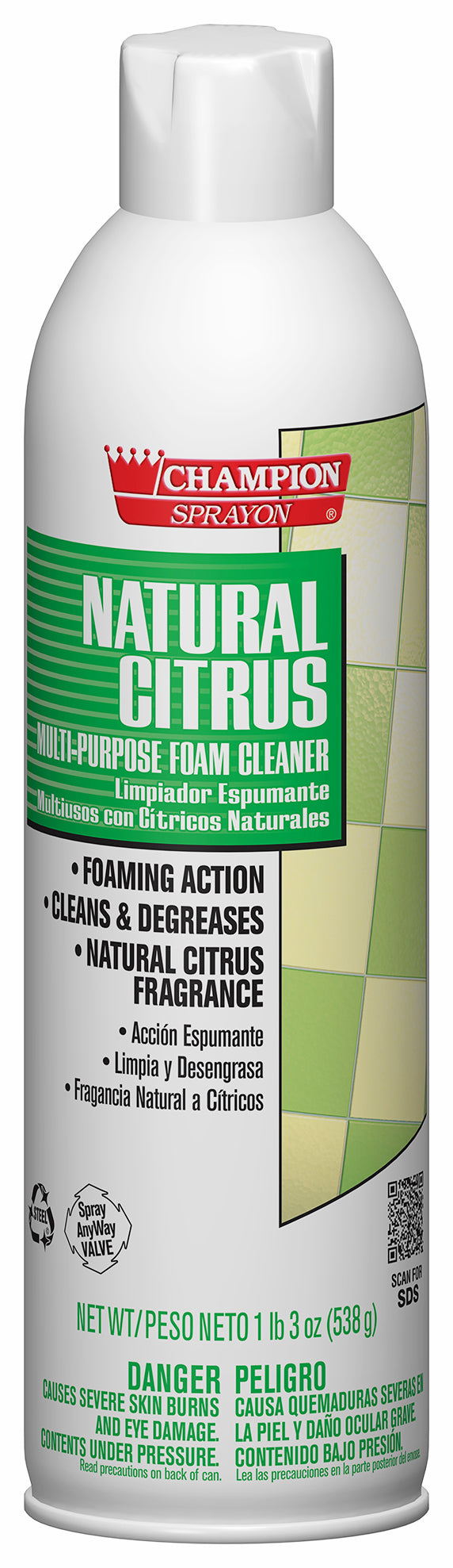 Aerosol Foam Cleaner Citrus
