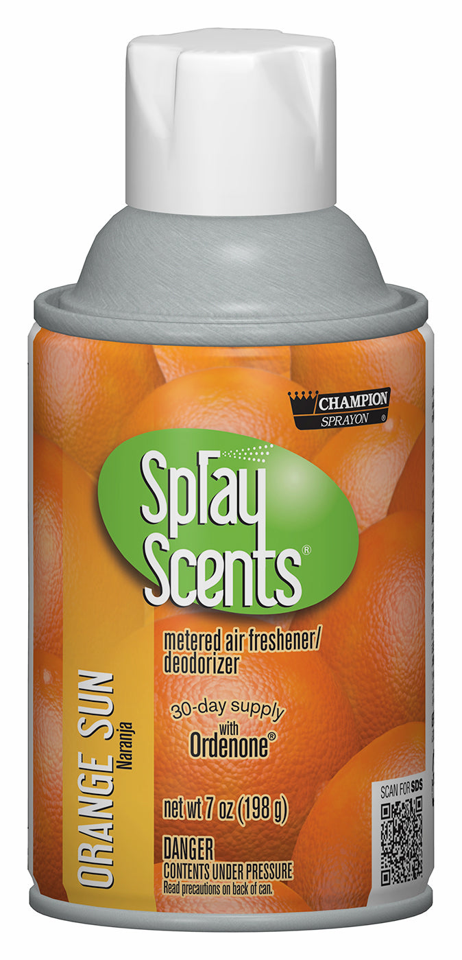 Aerosol Metered Air Freshener 7 oz Orange Sun