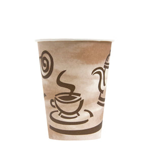 Paper Hot Cup 12oz Stock Good Day Print