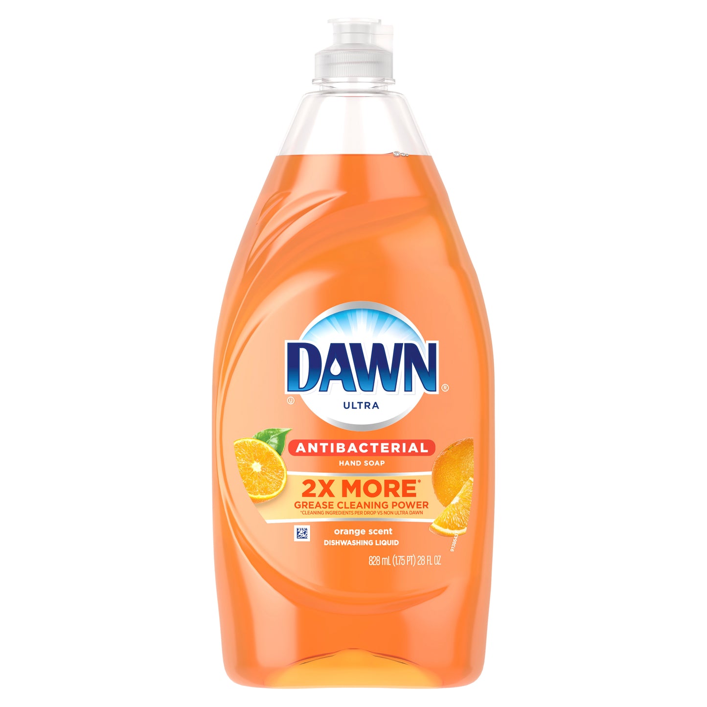 Dawn Ultra Antibacterial Dish Soap 28 oz. Orange Scent