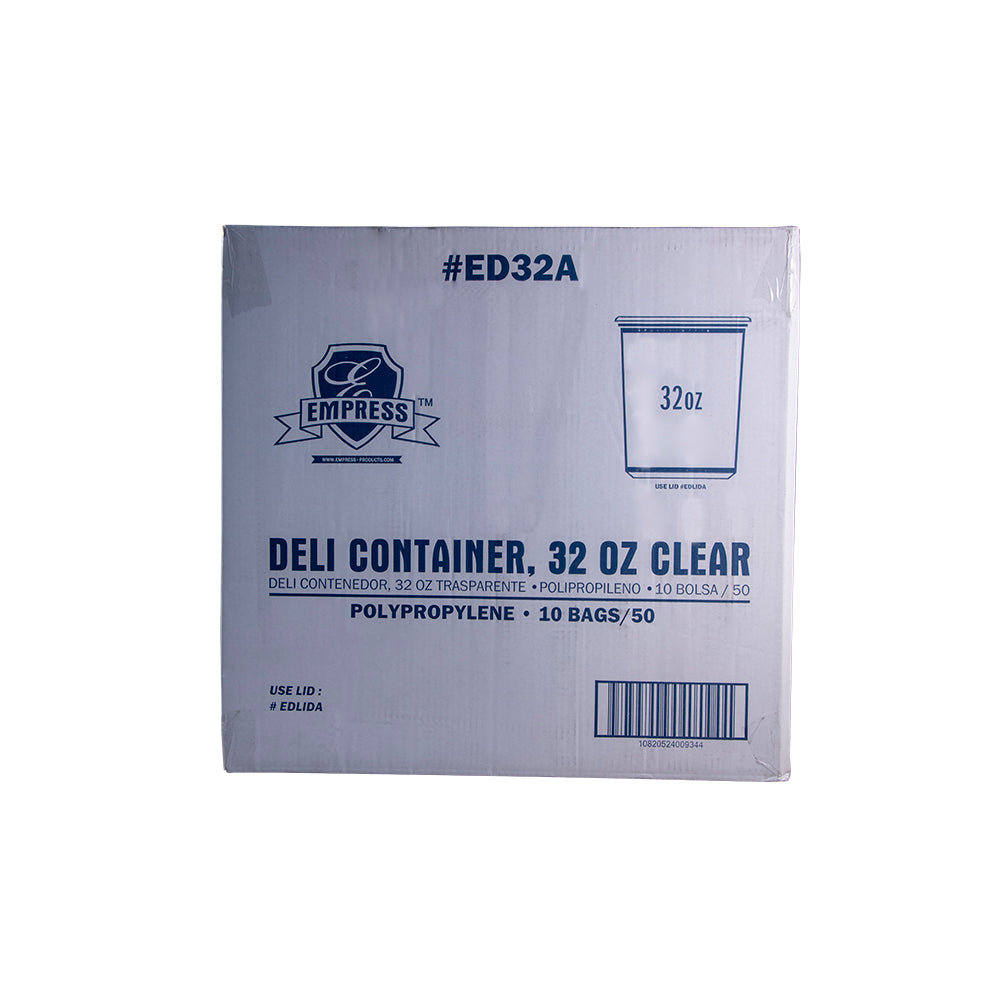 Deli Container Clear 32 oz