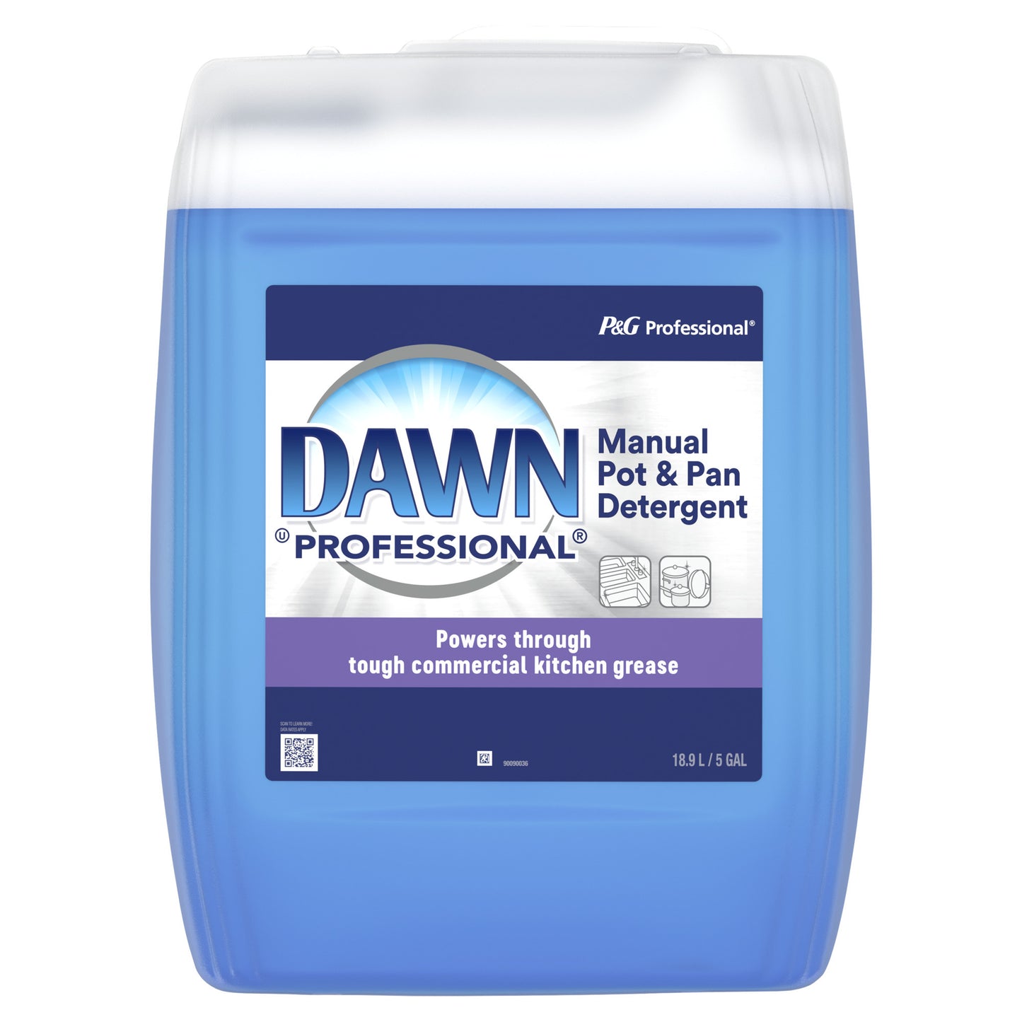 Dawn Professional Pot & Pan Cleaner 5 Gallon Cube Original Scent