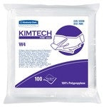KIMTECH PURE W4 Dry Wipers White, 12" X 12"