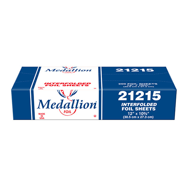 Medallion Interfolded Foil Sheets 12" x 10.75" 12/200