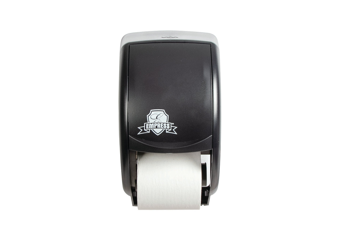 Dispenser for Bath Tissue Two-Roll Standard Black
