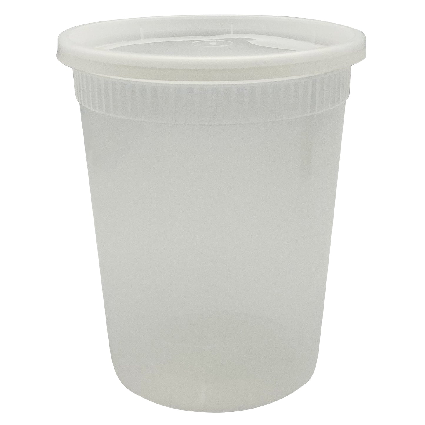 Heavy Duty Deli Containers 32 oz, Clear, Combo Pack