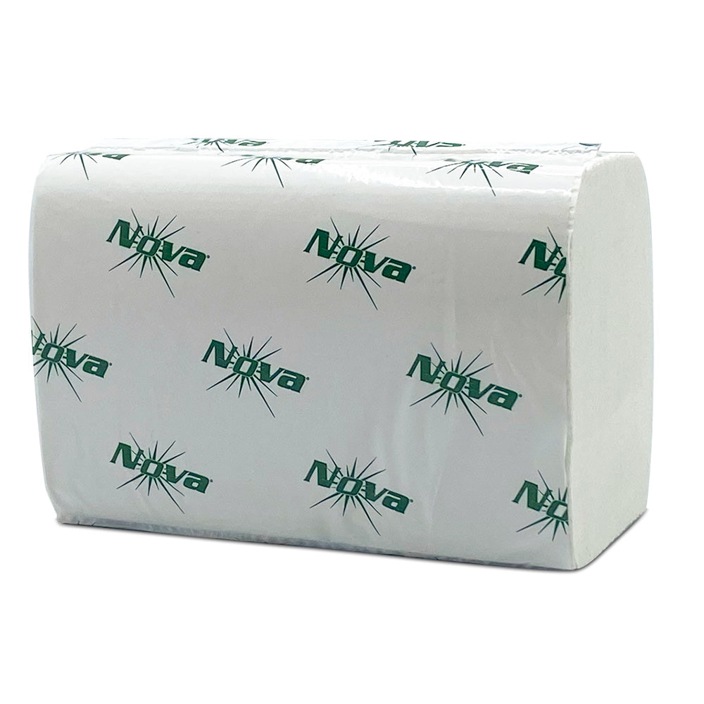 2-Ply Interfold Dispenser Napkin 6.4 x 8.8, White, 1/2 Fold