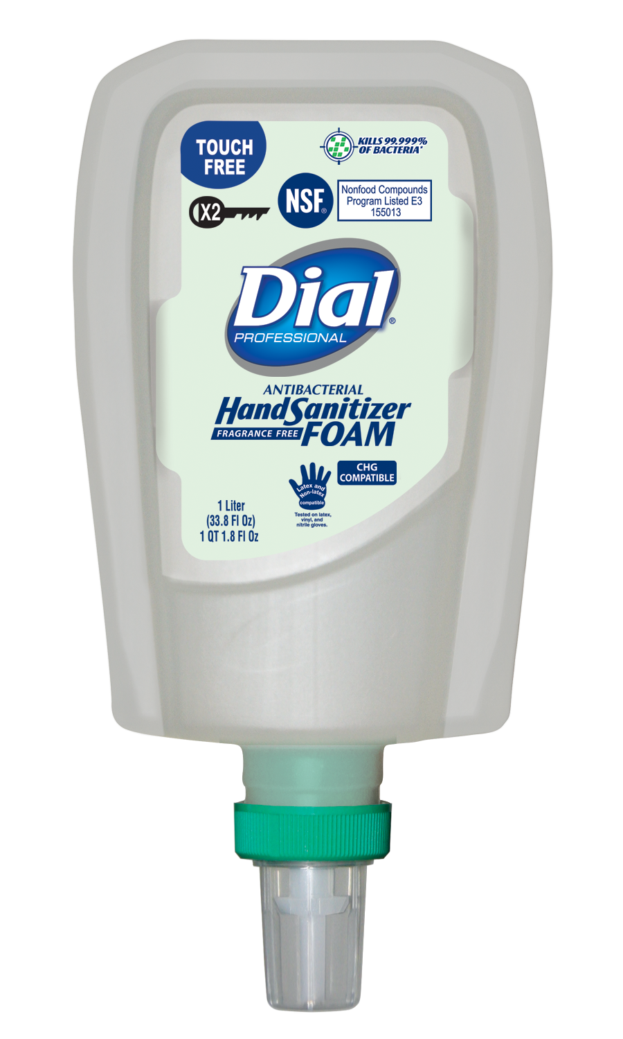 Foaming Hand Sanitizer FIT X2 Touch Free Refill 1 Liter