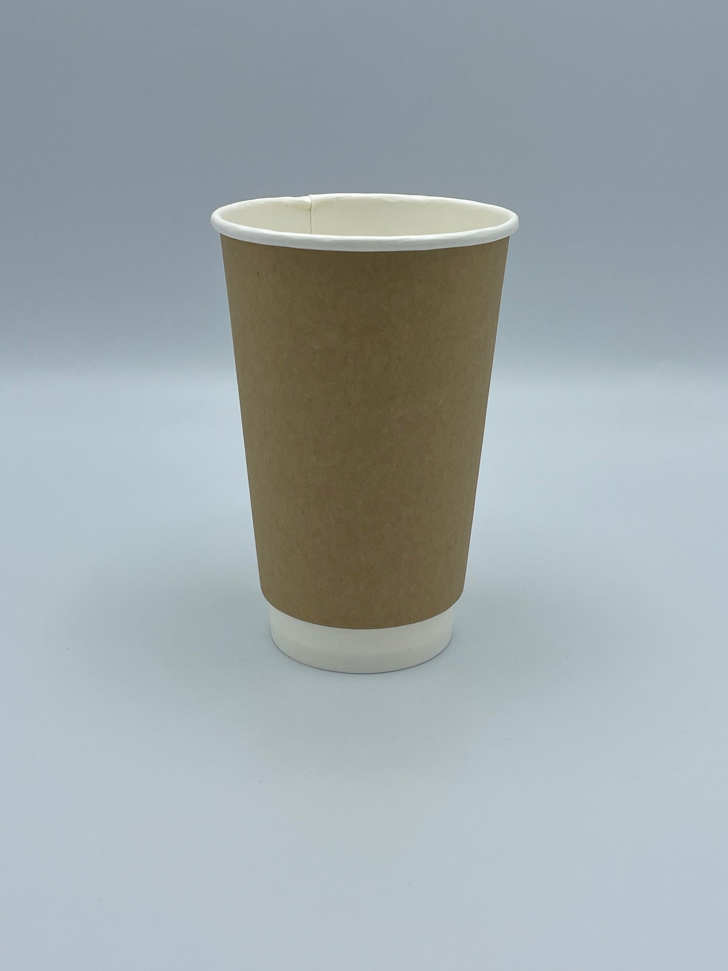 Double Wall Paper Hot Cup 16 oz Kraft