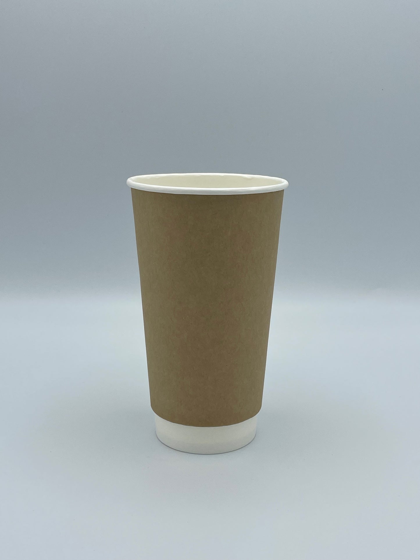 Double Wall Paper Hot Cup 20 oz Kraft
