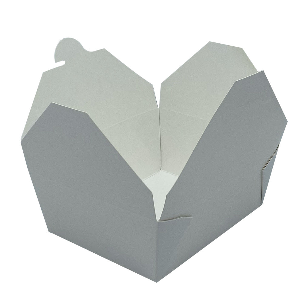 #1 Folded Takeout Box White 4.875" x 3.5" x 2.5"