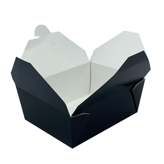 #3 Folded Takeout Box Kraft 7.75" X 5.5" X 2.5"