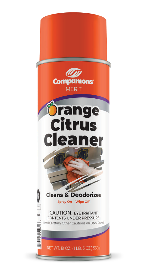 All Purpose Aerosol Cleaner 19 oz, Orange Foaming, Organic