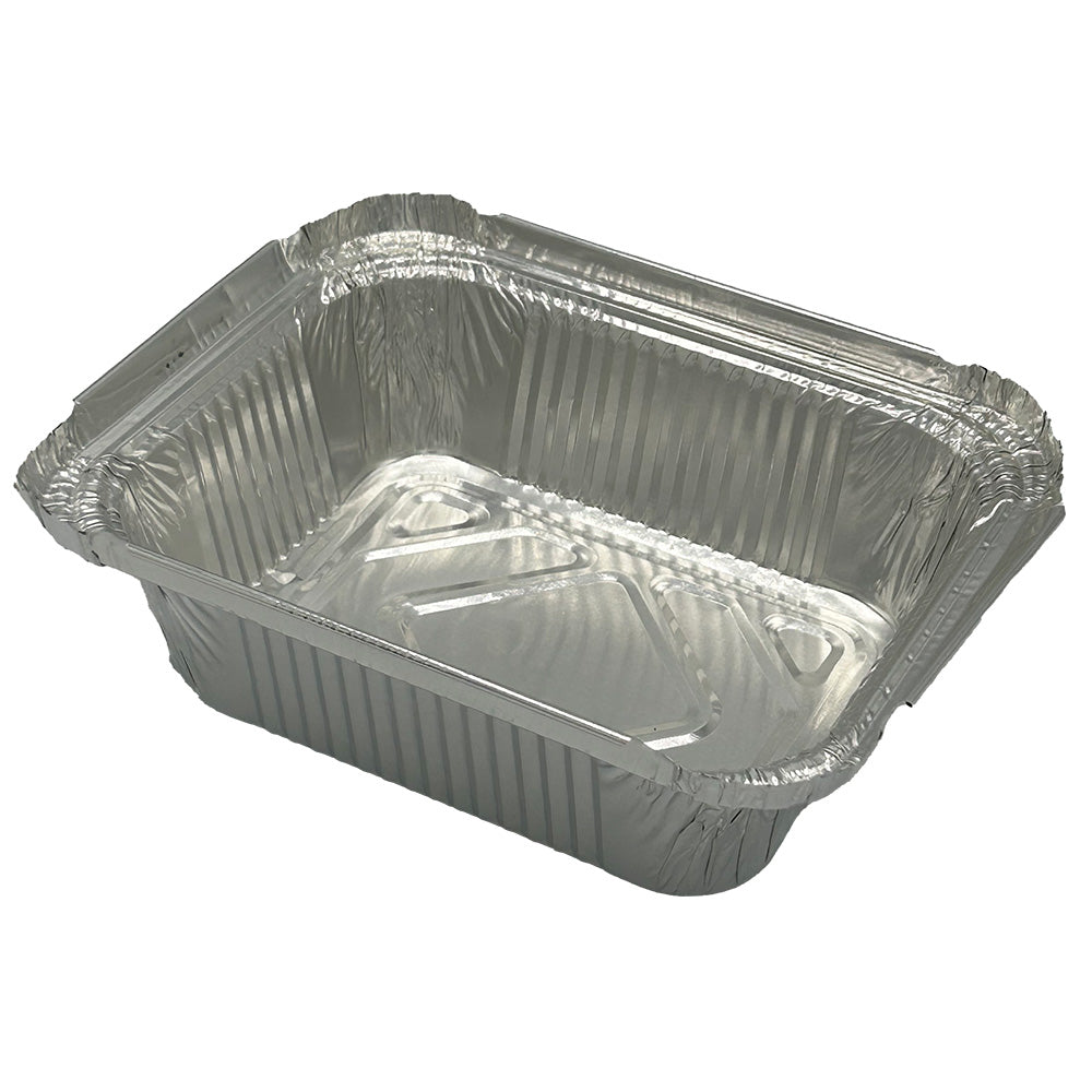 Oblong Foil Pan 1 LB , 6" x 4.56" x 1.63"