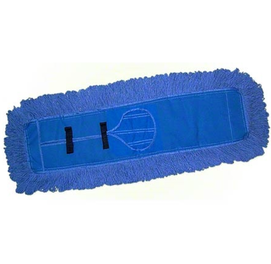 Loopend Dust Mop With Velcro 5X36 Loopend Blue Dust Mop