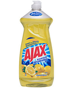 Lemon Triple Action Ajax Dish Liquid 28 oz