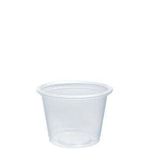 Portion Container 1 oz Clear