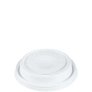 Cappuccino Dome Lid White