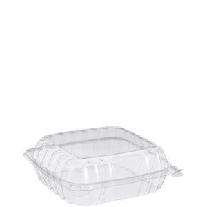 ClearSeal Hinged Container Medium, Clear, 8.3x8.3x3, 1-Comp