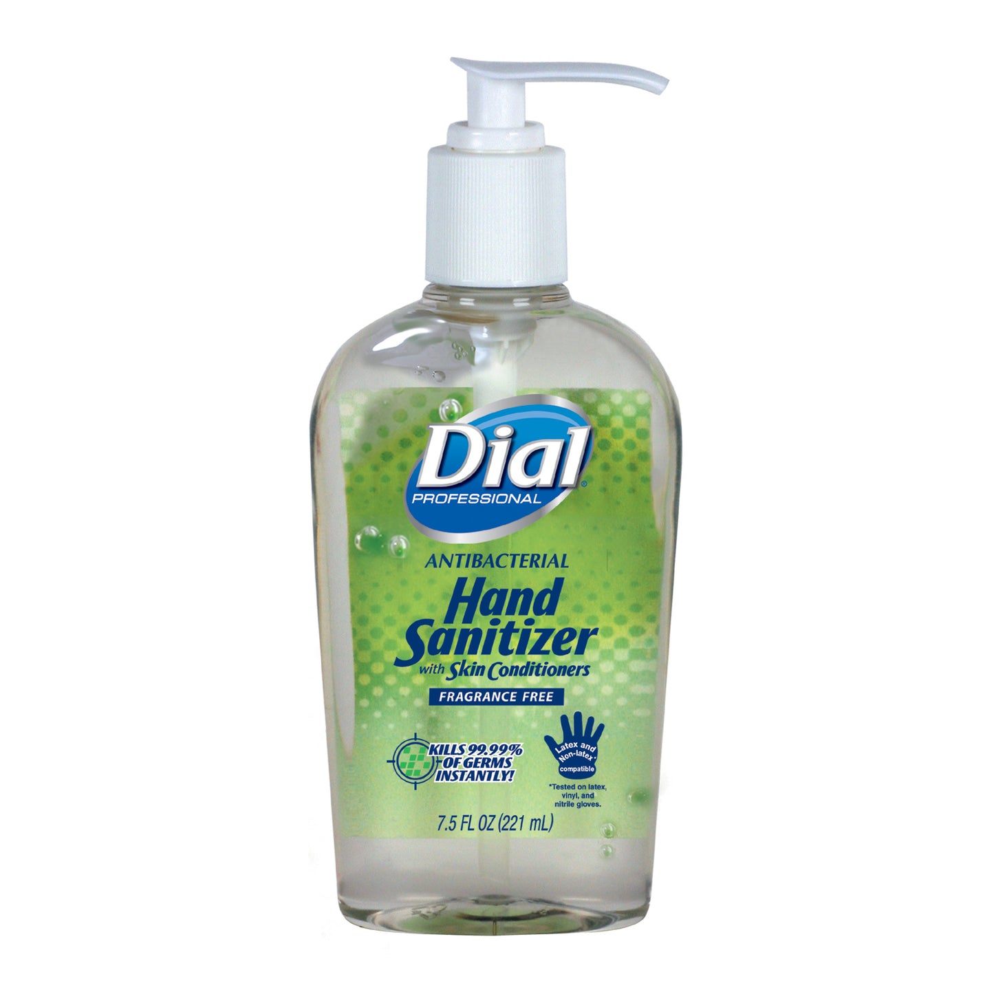 Hand Sanitizer w/ Moisturizers 7.5 oz. Fragrance Free w/ Pump E3