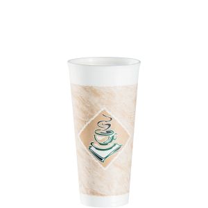 Cafe G Foam Cup 24 oz White w/ Cafe G design