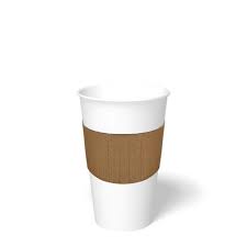 Cup Buddy Kraft Hot Cup Sleeve Plain Fits 10-24 oz Cups