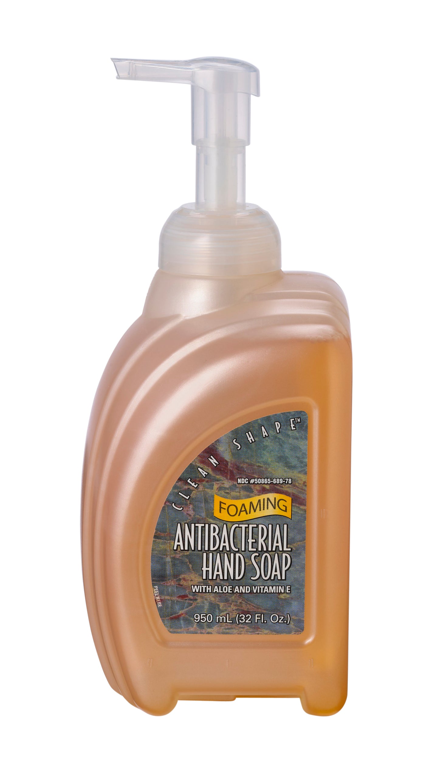 Clean Shape Foam Antibacterial Soap Amber/Citrus Spice 950 ml