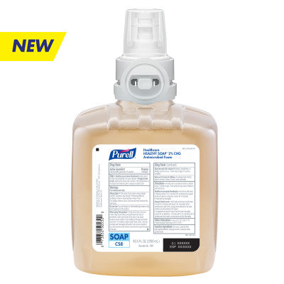 Purell Healthcare Healthy Soap 2.0% CHG Antimicrobial Foam Amber