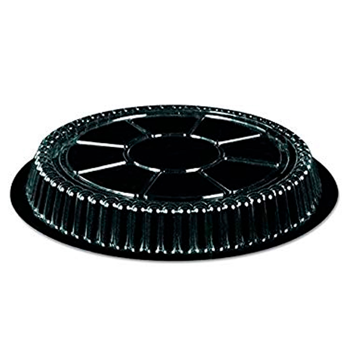 Plastic Dome Lid for 2046 9" Round 7/8" Deep