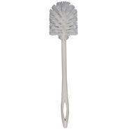 Toilet Bowl Brush w/ Plastic Handle White 14.5" Polypropylene Fill
