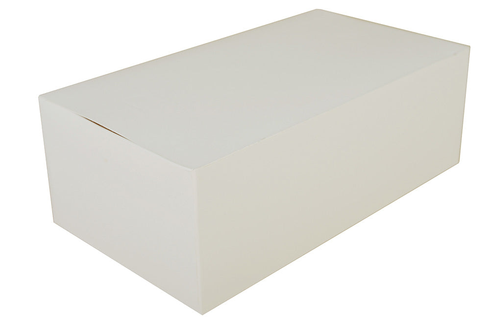 Tuck Top Lunch Carry Out Box White 8.88" X 4.88" X 3.06"