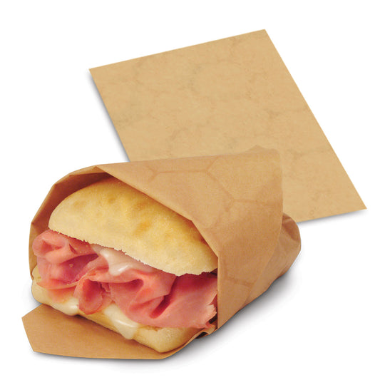 WX18 Wet Waxed Sandwich Bag Translucent 6" X 1" X 7"