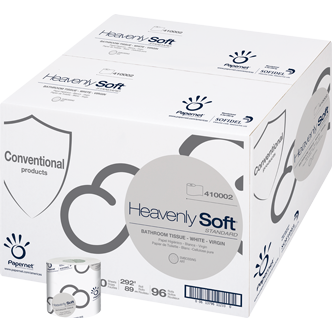 Heavenly Soft Bath Tissue 1ply 4.1x3.5"