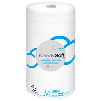 Heavenly Soft Kitchen roll towel 2ply 8x11"