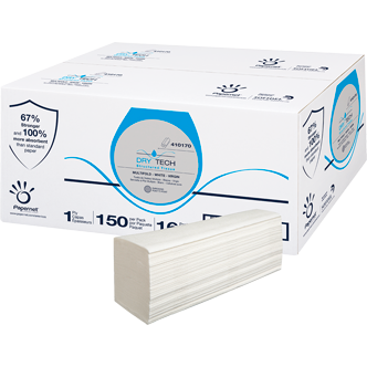 Confidence Multifold Towel Premium TAD White 9 x 9.25