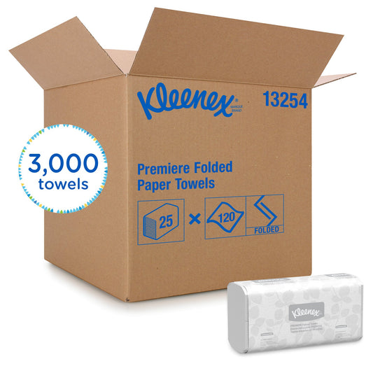 KLEENEX Scottfold Towels White 9.4" x 12.4"