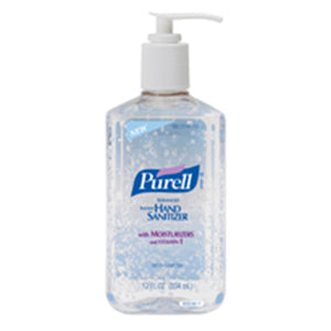 Purell Instant Hand Sanitizer 12 oz Plastic Pump Bottle Clear