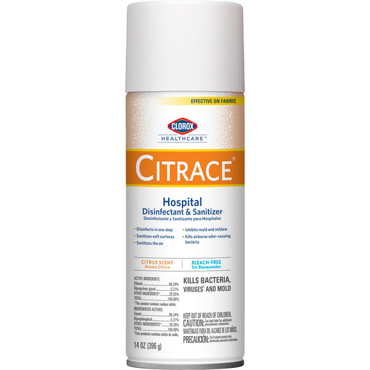 Citrace Hospital Aerosol Spray 14 oz. Disinfectant & Deodorizer