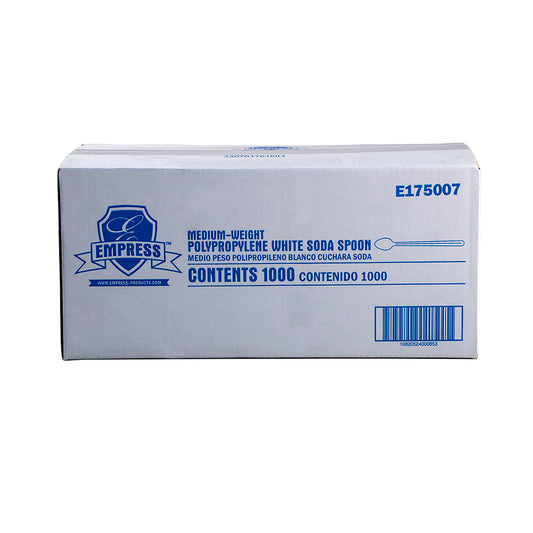 Medium Weight Sodaspoon Polypro White Dense Pack