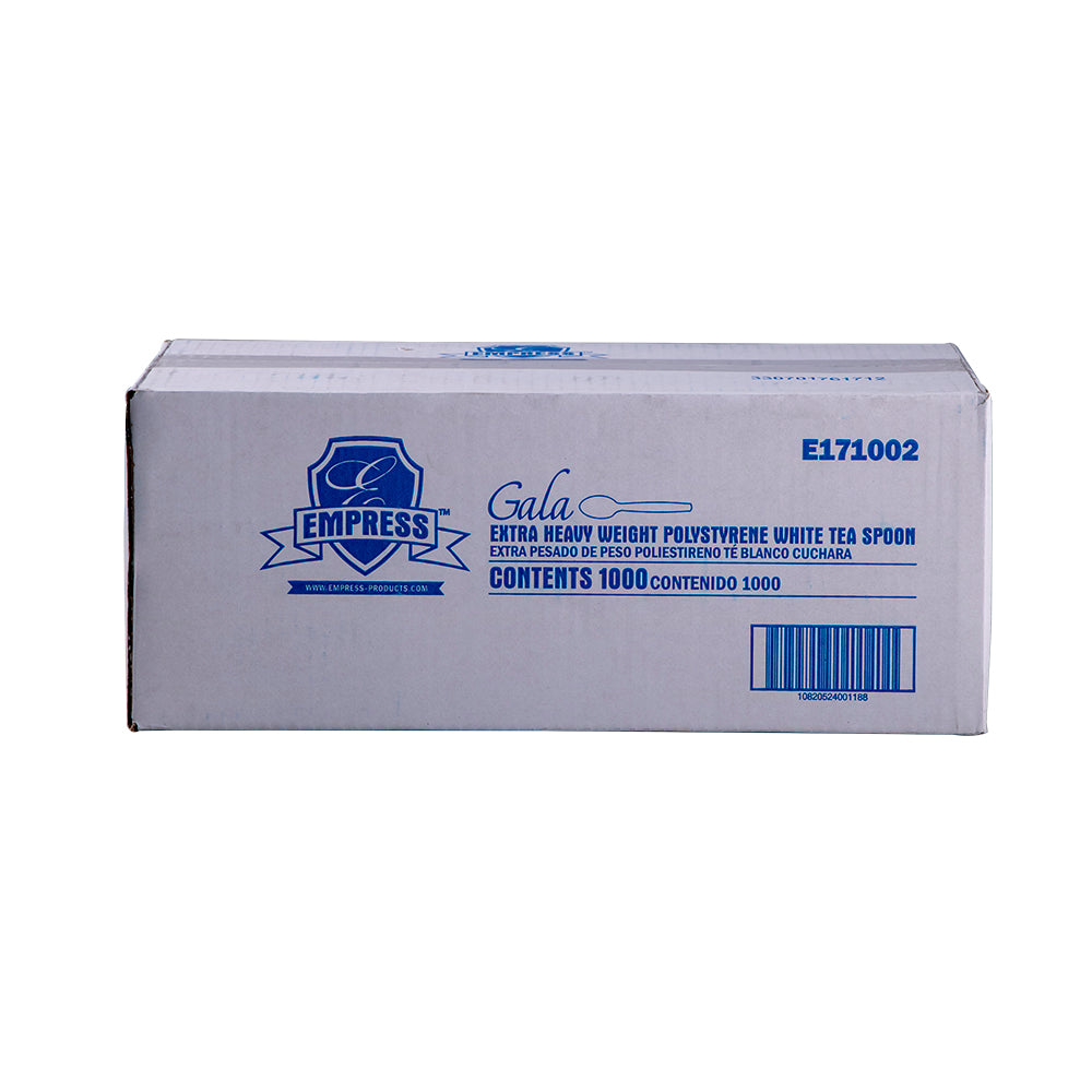 Extra Heavy Weight Teaspoon PS White Dense Pack