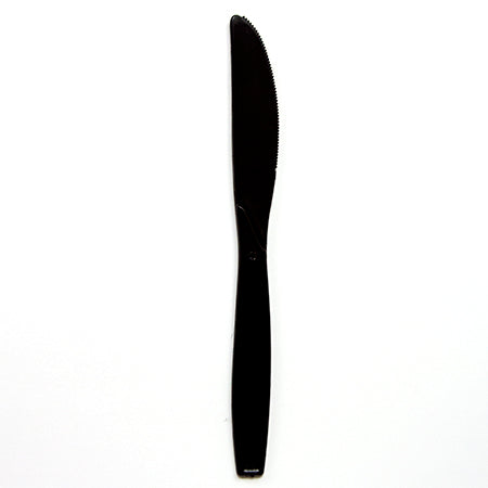Heavy Weight Knife Polystyrene Black Dense Pack