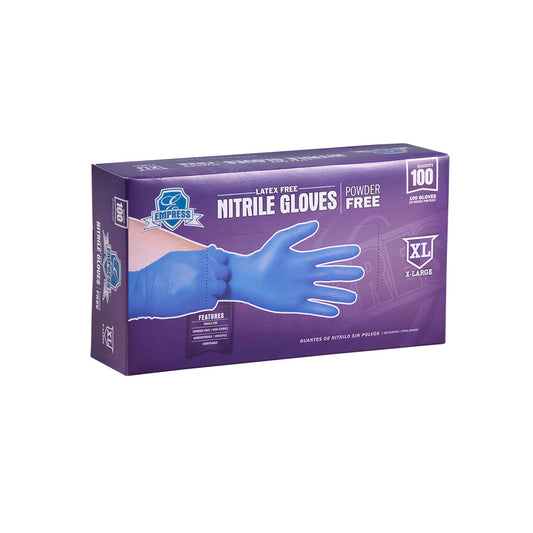 Nitrile Glove Blue Powder Free X-Large