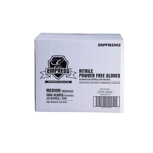 Nitrile Glove Blue Powder Free Medium